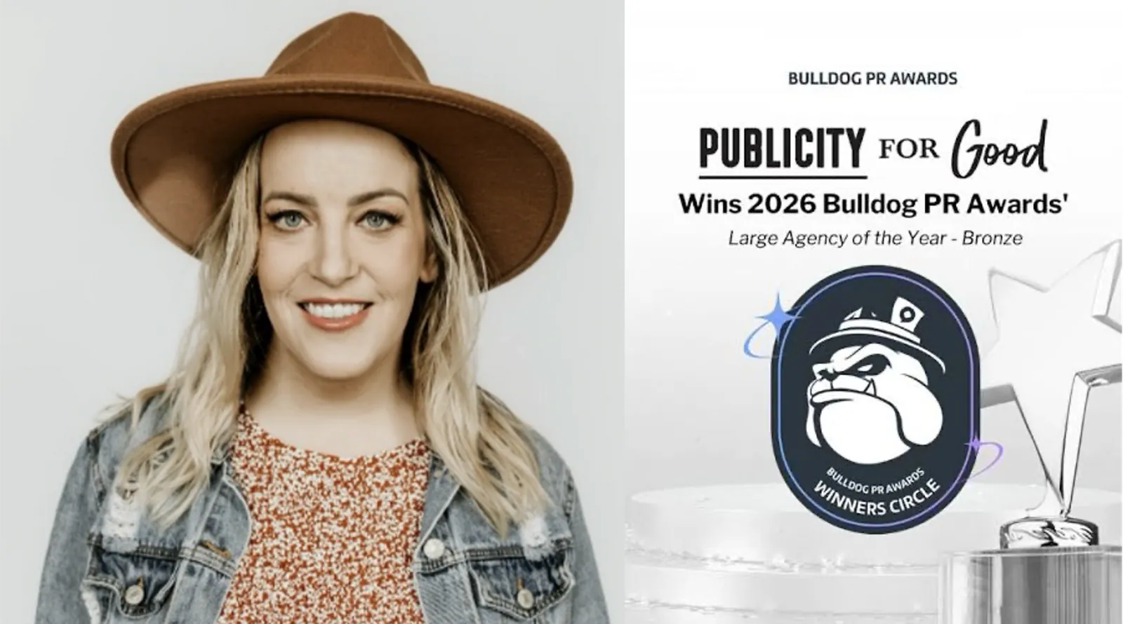 Publicity For Good Named Large Agency of the Year Winner, 2026 Bulldog PR Awards
