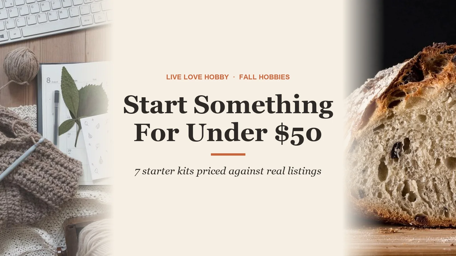 7 Fall Hobbies You Can Start This Weekend for Under $50: featured image