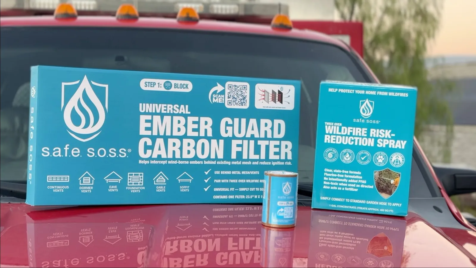 SAFE SOSS® Launches Holiday Giveaway to Help Homeowners Protect Against Wildfire Embers